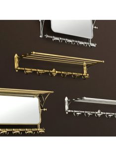 Coatrack Arini antik sárgaréz kivitelben