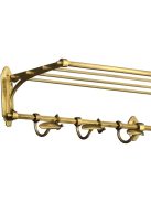 Coatrack Arini antik sárgaréz kivitelben