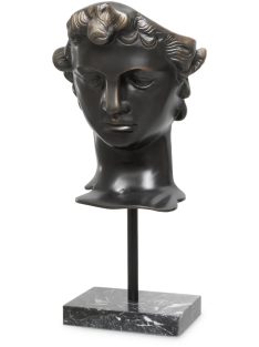 Head David bronz bevonatú márvány talp