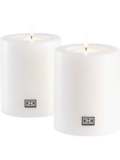 Műgyertya ø 10 x M. 12 cm fehér, 2 db-os szett
