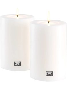 Műgyertya ø 10 x M. 15 cm fehér, 2 db-os szett