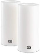 Műgyertya ø 10 x M. 21 cm fehér, 2 db-os szett