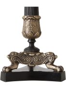 Perignon gyertyatartó, vintage sárgaréz kivitelben
