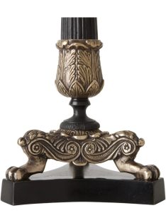 Perignon gyertyatartó, vintage sárgaréz kivitelben