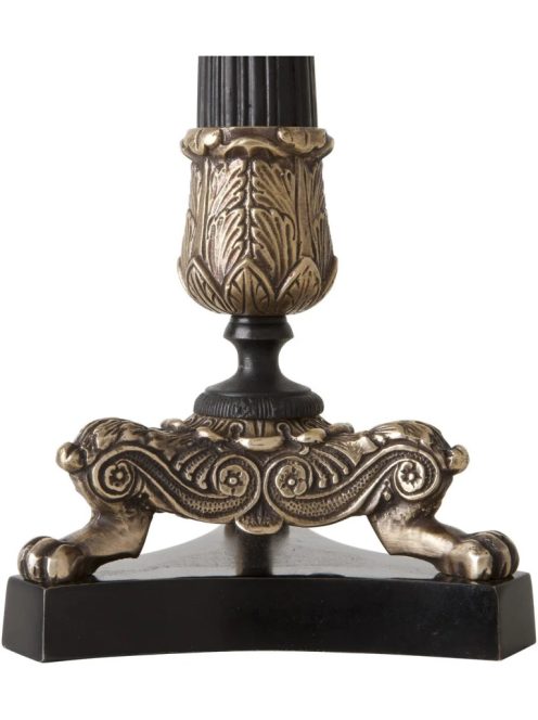 Perignon gyertyatartó, vintage sárgaréz kivitelben