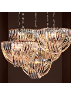 Murano csillár ø 50 x M 33 cm