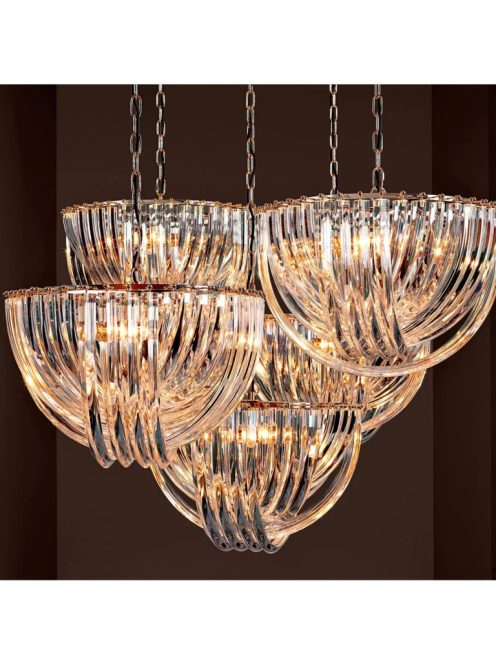 Murano csillár ø 50 x M 33 cm