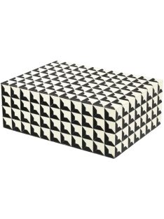 Box Cabas fekete-fehér S