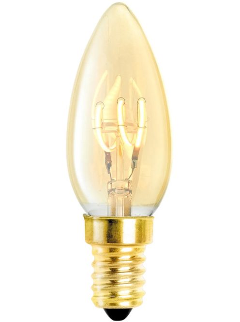 LED izzó gyertya 3W E14 ø 3,5 x 10 cm 4 db-os készlet