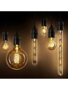 LED izzó Goldline Tubular 6W E27 ø 3 x 29,5 cm 4 db-os szett