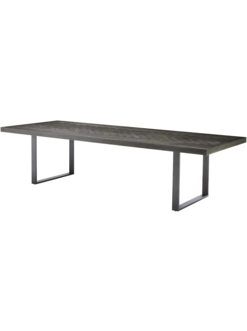 Étkezőasztal Melchior antracit tölgy furnér 300 cm