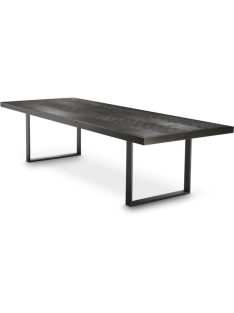 Étkezőasztal Melchior antracit tölgy furnér 300 cm