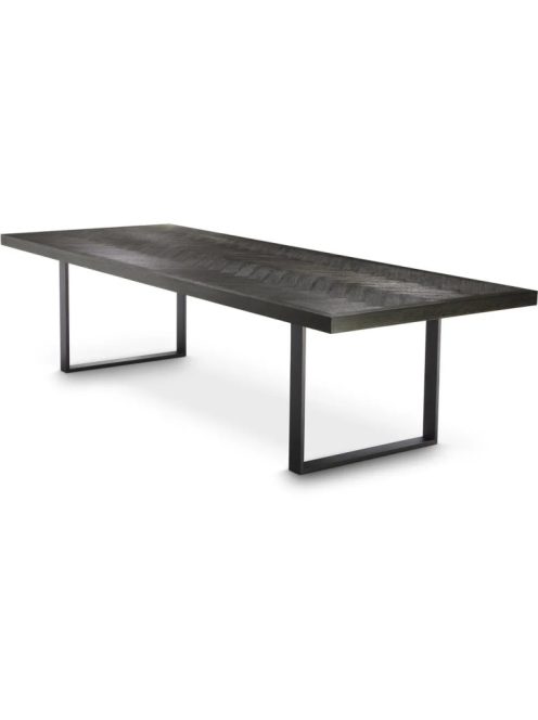 Étkezőasztal Melchior antracit tölgy furnér 300 cm