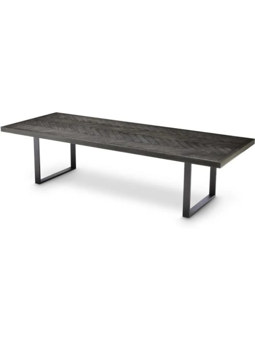 Étkezőasztal Melchior antracit tölgy furnér 300 cm