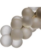 Object French Grapes fehér vintage sárgaréz kivitelben