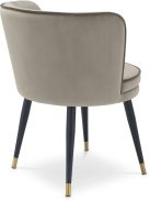 Étkezőszék Grenada savona szürke bársony