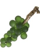 Object French Grapes zöld vintage sárgaréz kivitelben