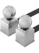Andiron Viviers nikkel bevonatú 2 darabos készlet