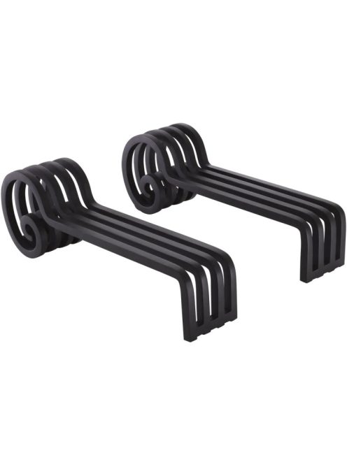 Andiron Mardor fekete bevonatú 2 darabos szett