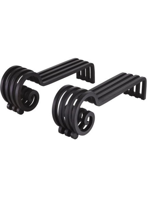 Andiron Mardor fekete bevonatú 2 darabos szett