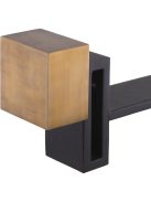 Andiron Chitry vintage sárgaréz bevonatú 2 darabos szett