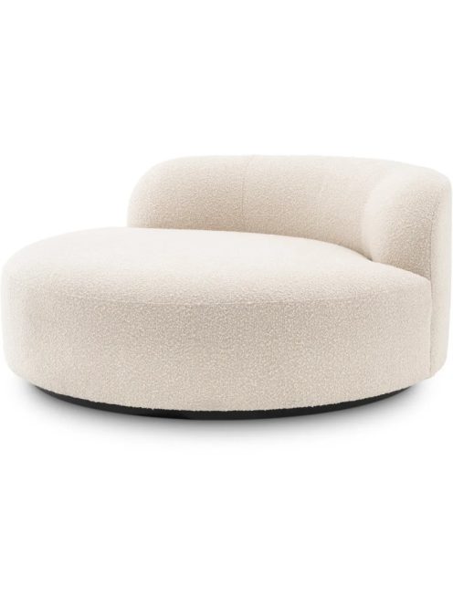 Sofa Björn Round bouclé krém