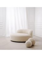 Sofa Björn Round bouclé krém
