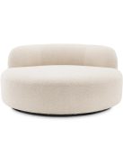 Sofa Björn Round bouclé krém