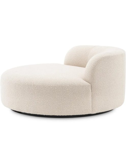 Sofa Björn Round bouclé krém