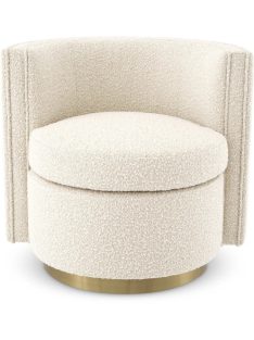 Forgószék Amanda bouclé krém