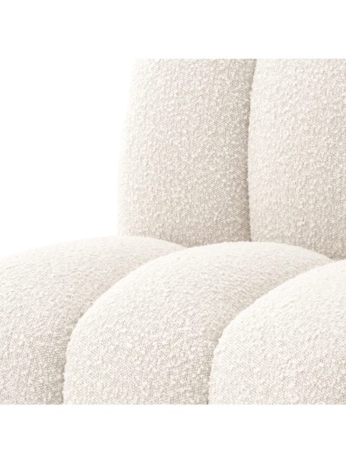 Étkezőszék Kelly bouclé krémszínű