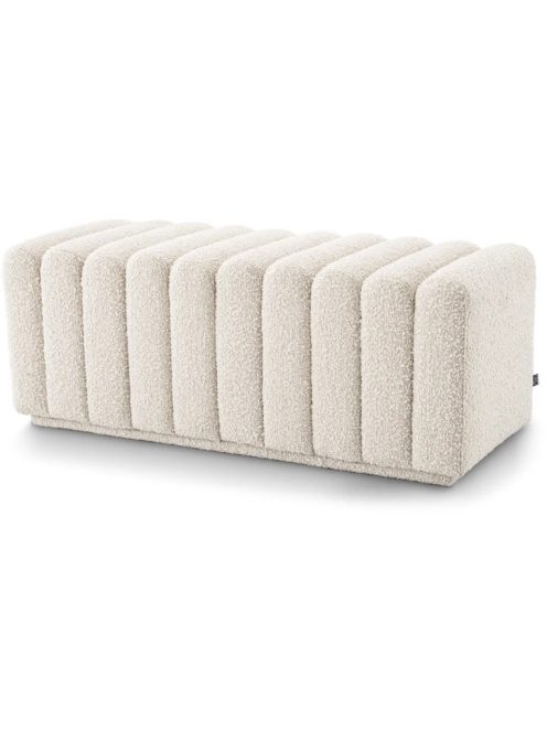 Bente bouclé krémes pad