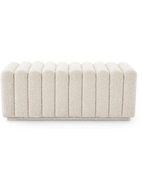Bente bouclé krémes pad