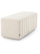 Bente bouclé krémes pad