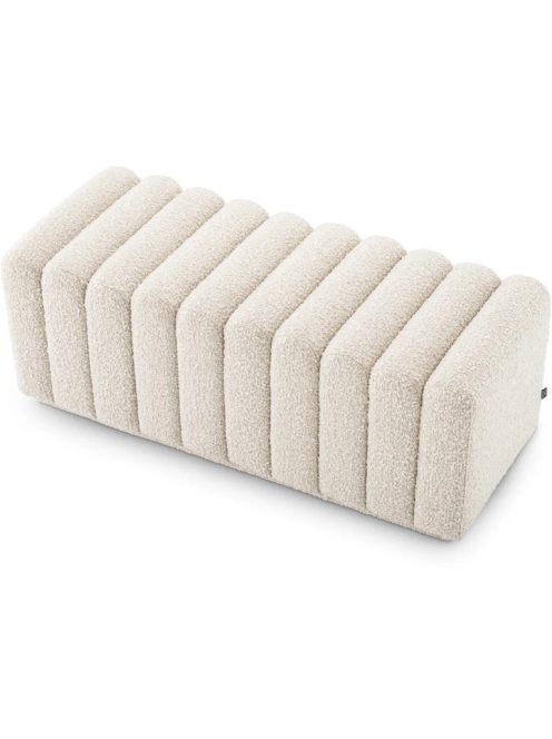 Bente bouclé krémes pad