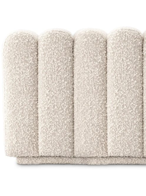 Bente bouclé krémes pad