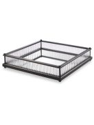 Tray Cora négyzet alakú bronz kiemelő felülettel