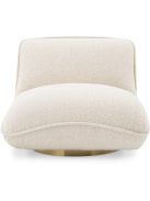 Forgószék Relax bouclé krém