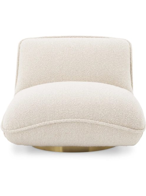 Forgószék Relax bouclé krém