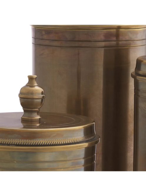 Box Gaston vintage sárgaréz bevonatú 3 darabos készlet