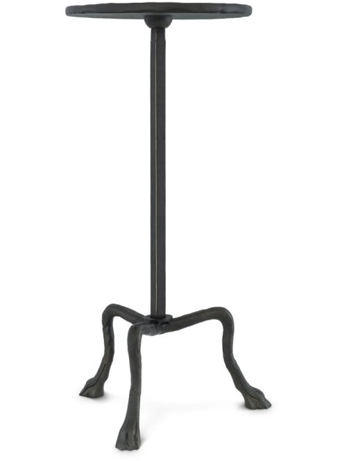 Carlos kisasztal bronz kivitelben L