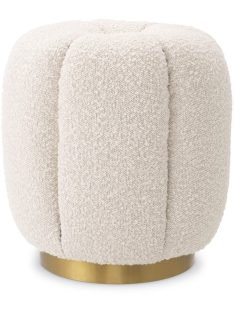 Orchanic bouclé krémszínű széklet