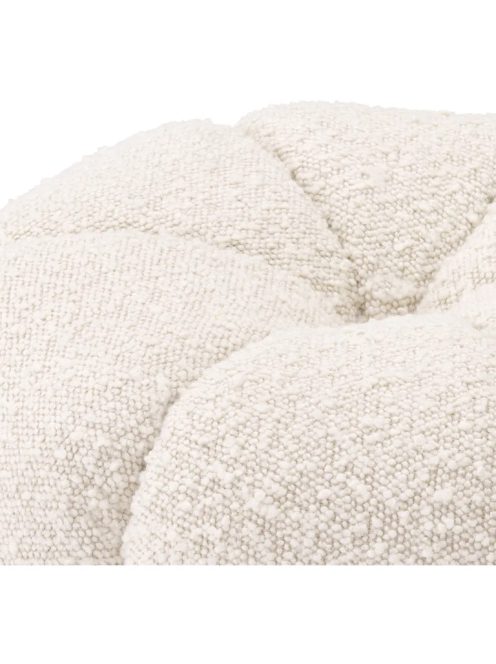 Orchanic bouclé krémszínű széklet