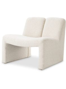 Macintosh bouclé krémszínű szék