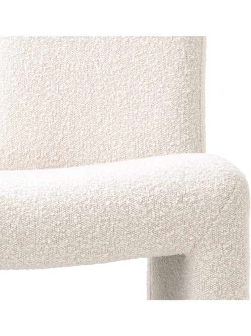 Macintosh bouclé krémszínű szék