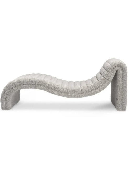 Chaise Longue Pioneer bouclé szürke
