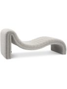 Chaise Longue Pioneer bouclé szürke