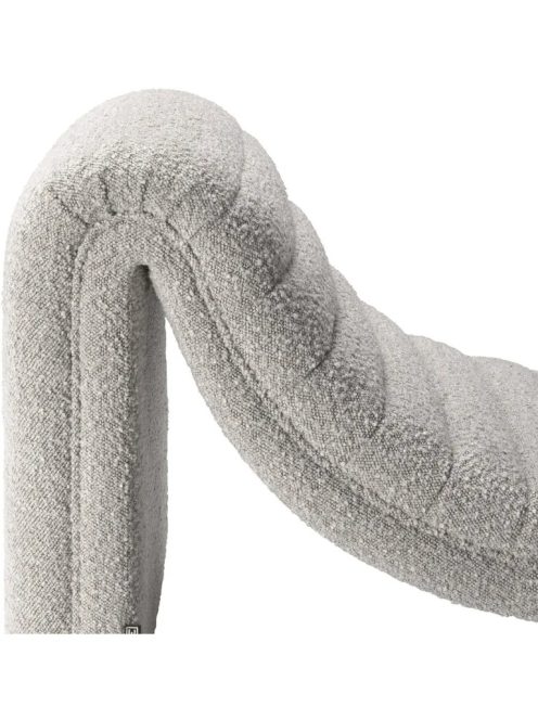 Chaise Longue Pioneer bouclé szürke
