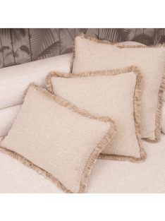 Cushion Nami téglalap alakú bouclé krém