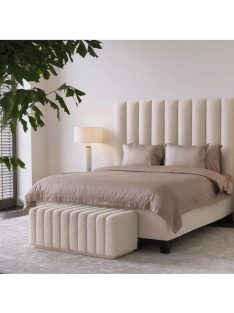 Ágygarnitúra Mavone bouclé krém 180 x 210 cm